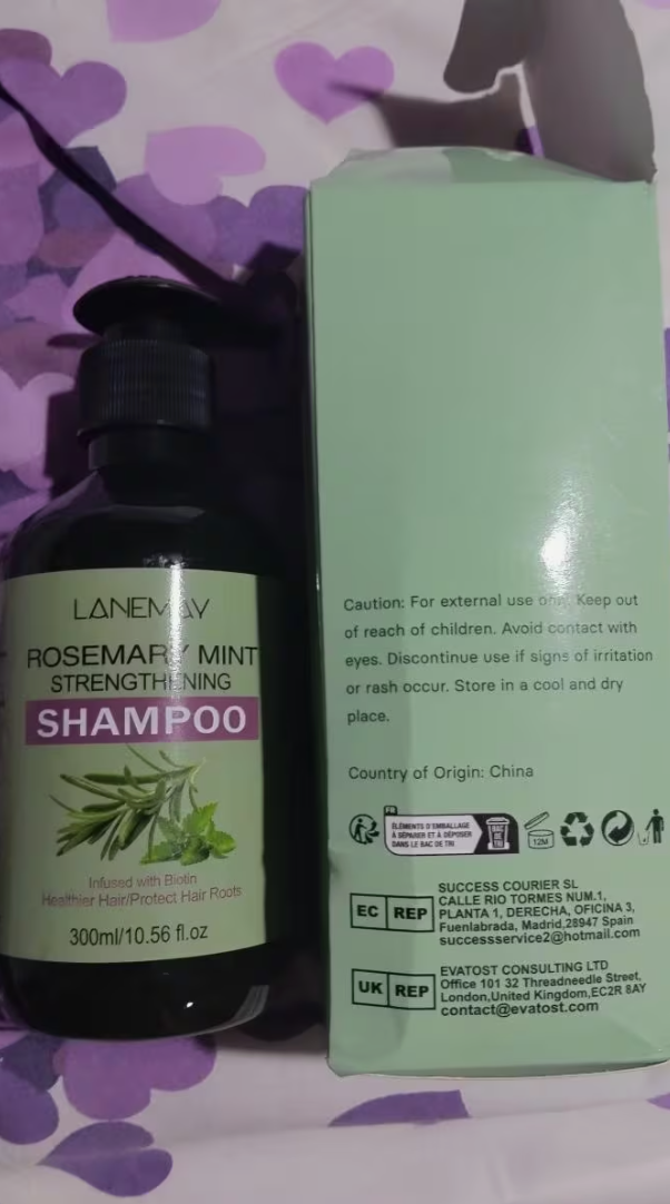 LANEMAY Rosemary Mint Strengthening Shampoo
