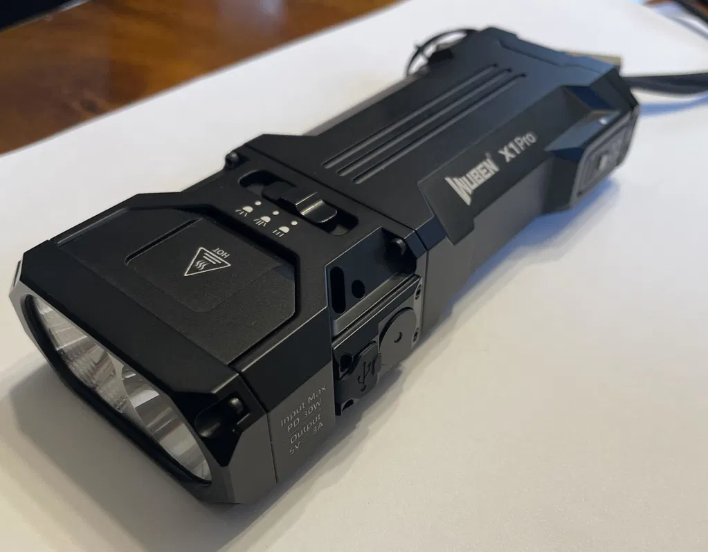 WUBEN X1Pro Надпотужний ліхтар нового покоління